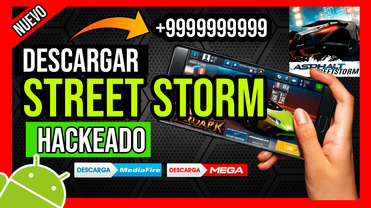 Descargar Asphalt Street Storm Hackeado APK Para Android Diamantes y Dinero