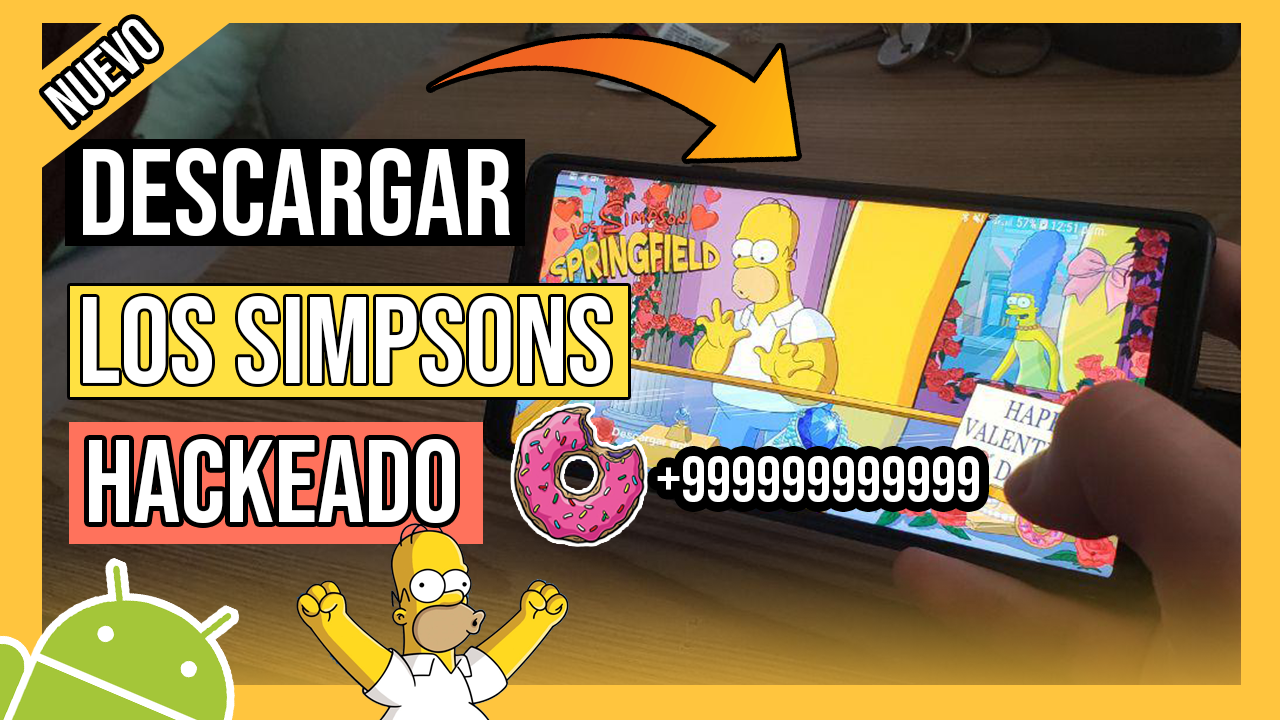 Descargar Los Simpson Springfield Hackeado Para Android APK Ultima Version