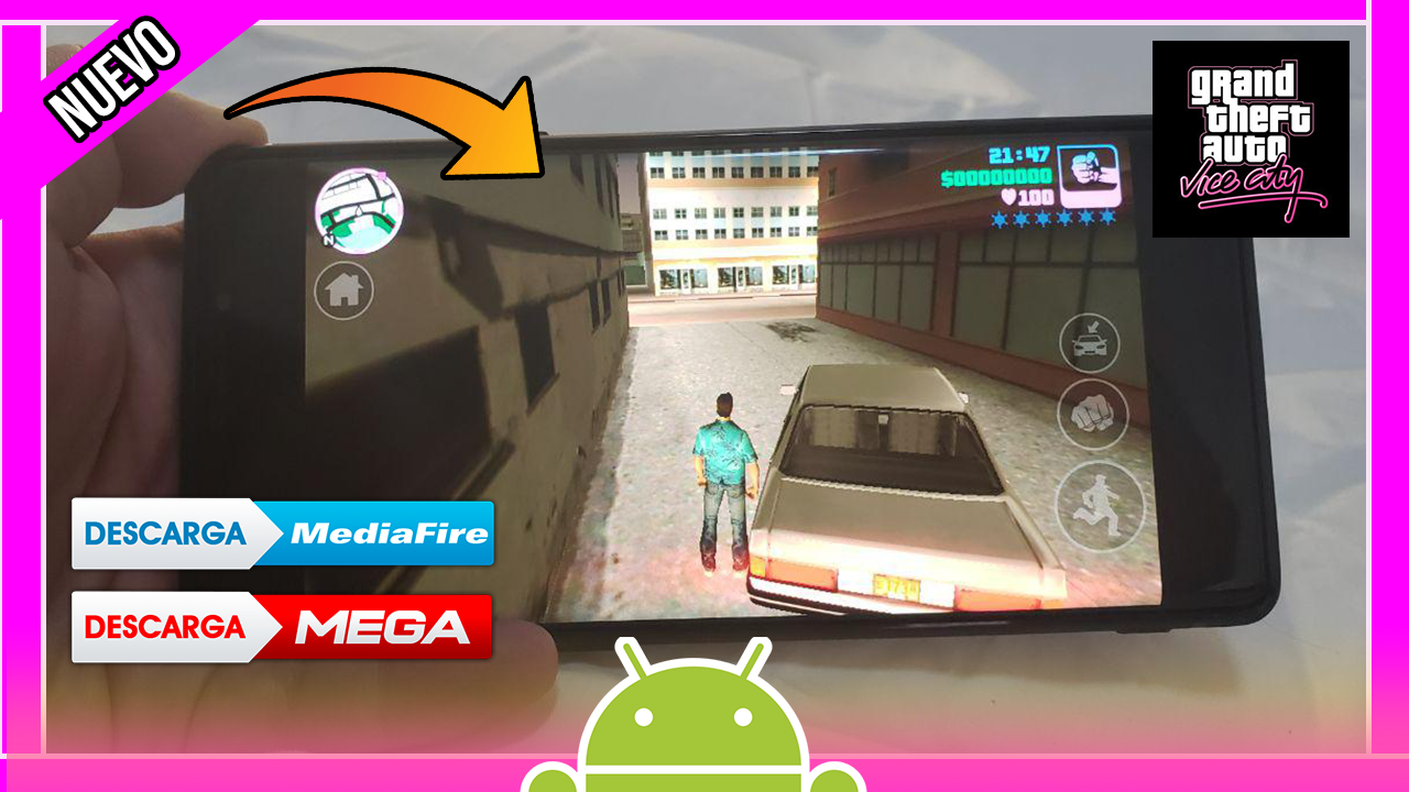 Descargar GTA Vice City Para Android FULL Ultima Version GRATIS