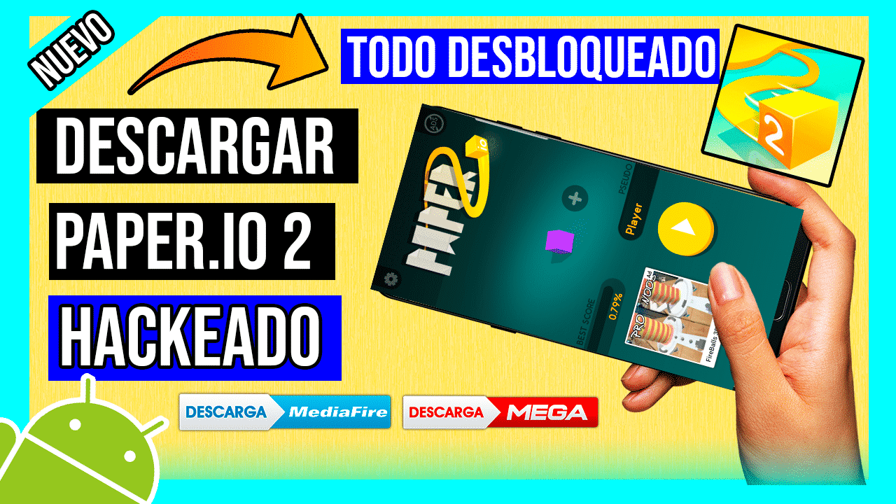 Descargar Paper.io 2 Hackeado Para Android APK Ultima Version