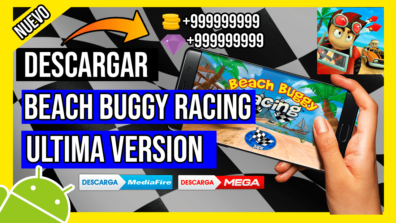 Descargar Beach Buggy Racing  Hackeado para Android APK Premium, Monedas y Gemas