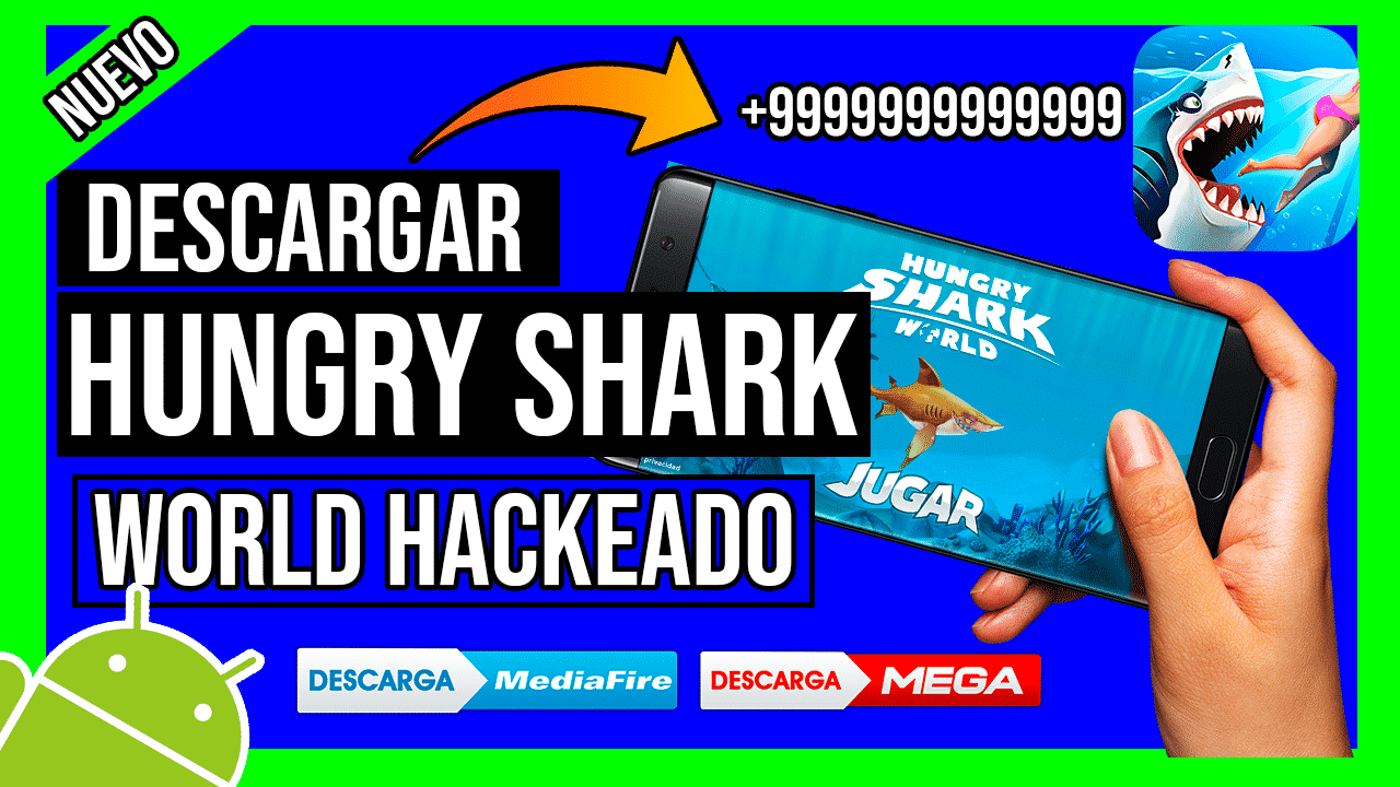 Descargar Hungry Shark World APK Hackeado por Mediafire