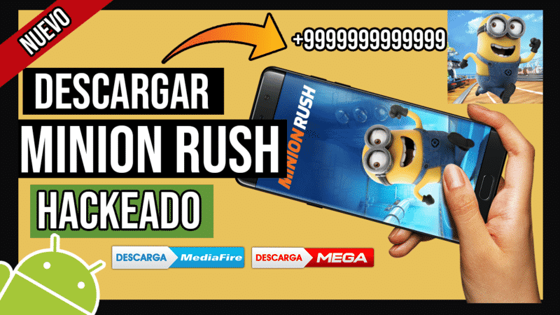 Descargar Minion Rush APK Hackeado para Android por Mediafire