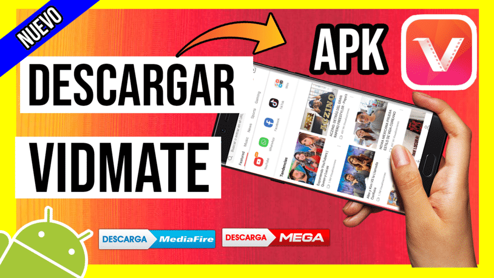 Descargar Vidmate APK Para Android Ultima Version por Mediafire