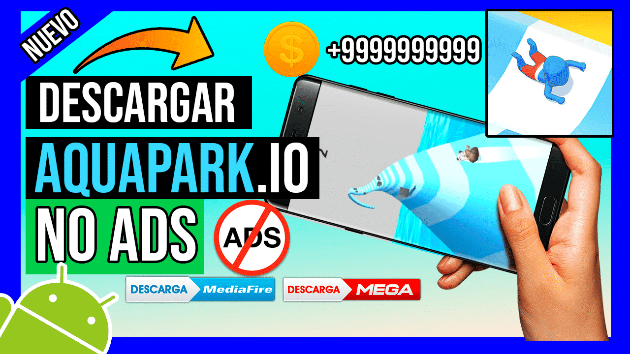Descargar Aquapark.io APK Hackeado Para Android Sin Publicidad + Dinero Ilimitado