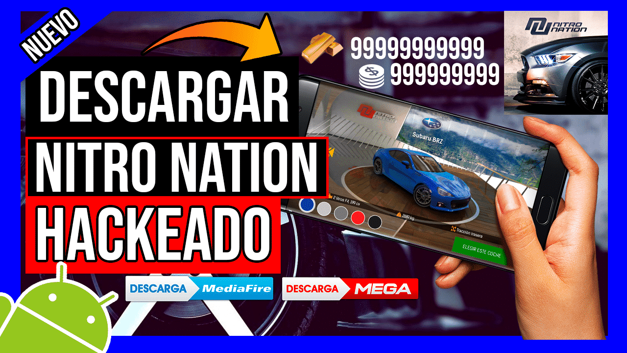 Descargar Nitro Nation Hackeado Para Android Oro y Creditos ILIMITADOS