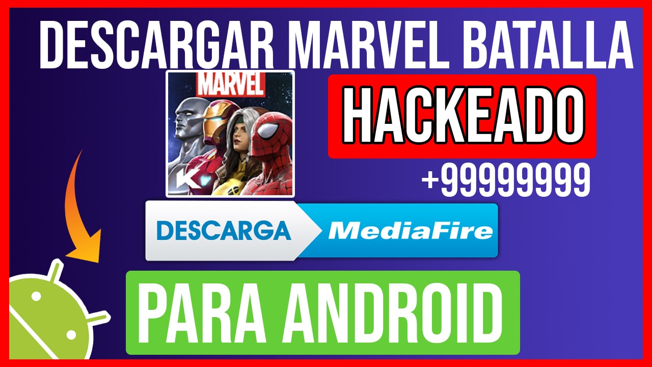 Descargar Marvel Batalla de Superheroes Hackeado Para Android APK MOD
