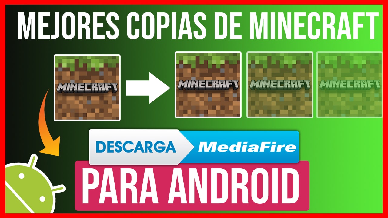 TOP Mejores Copias de Minecraft Para Android + Link de Descarga