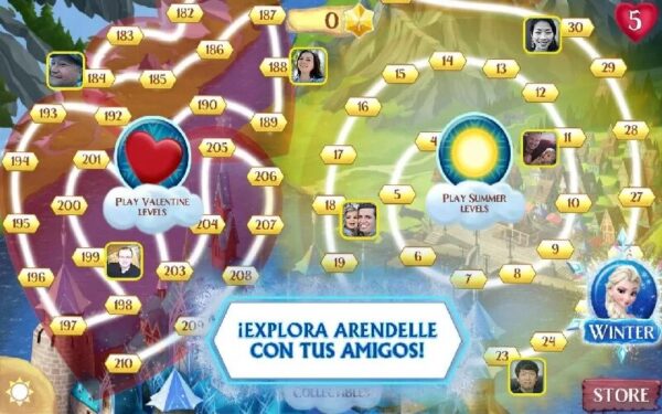 Descargar Frozen Free Fall Hackeado para Android  Descargar Juegos y
