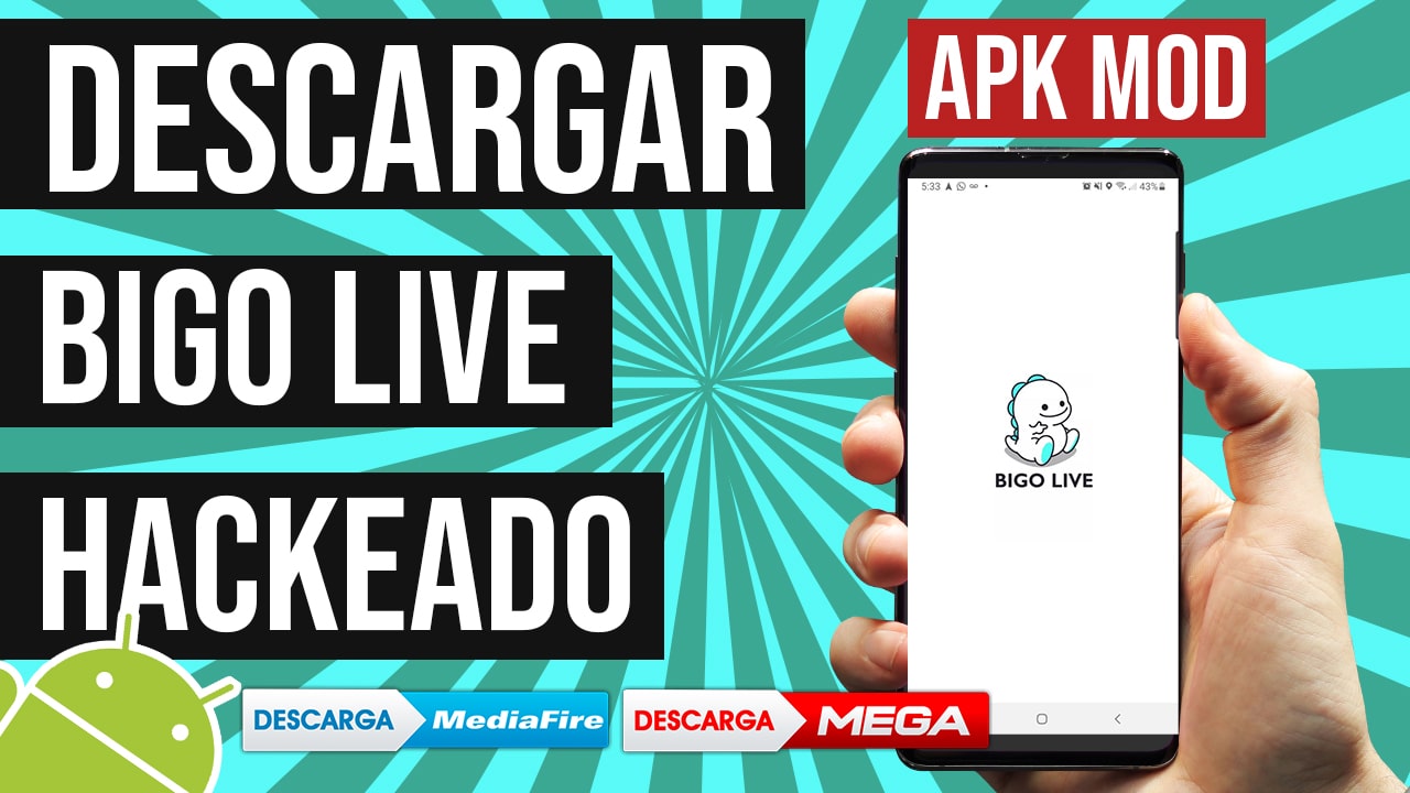 Descargar Bigo Live Hackeado para Android Diamantes, Monedas y Beans ILIMITADOS APK MOD